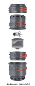 Trail 123 HE UL Cook Set with Stove HP BR