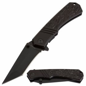 Spring Assisted Open Tactical Tanto Folding Knife