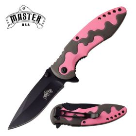 Tactical Black Blade Edc Gray Yellow Rubber Handle Spring Assist Knife