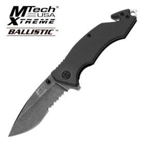 4.75 Inch Mtech Xtreme Tactical And Rescue Spring Assisted Opening Knife