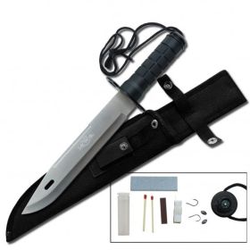 Ultimate Outdoor Hunting Survival Knife With Sheath