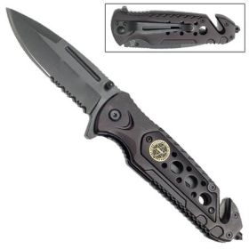 Law Enforcement Sheriff Spring Assisted Opening Pocket Knife