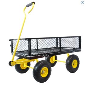 Steel Cart (Option: Black)