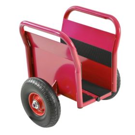 Heavy Panel Cart (Option: Red)