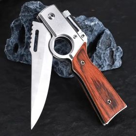 Knife With Stainless Steel Blade (Option: Style1)
