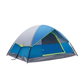 Double Or Quad-person Camping Tent (Option: Bluefour people)