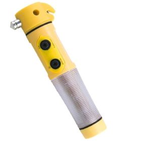 Safety Hammer With Flashlight (Option: Yellow)