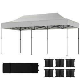 Pop Up Canopy Tent (Option: White-1660x395x280 mm)