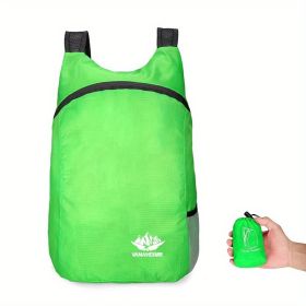 Small Backpack (Color: Solid Green)