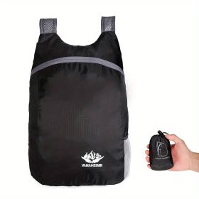 Small Backpack (Color: Black)