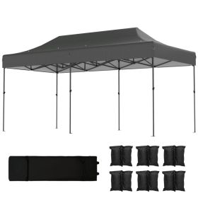 Canopy Tent (Option: Dark Gray-1660x395x280 mm)